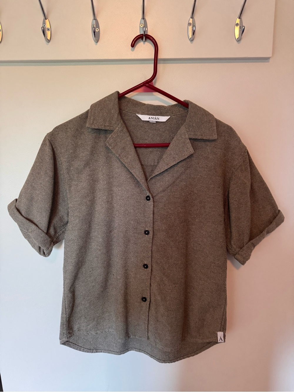 Anian Short-Sleeve Button-Down Shirt